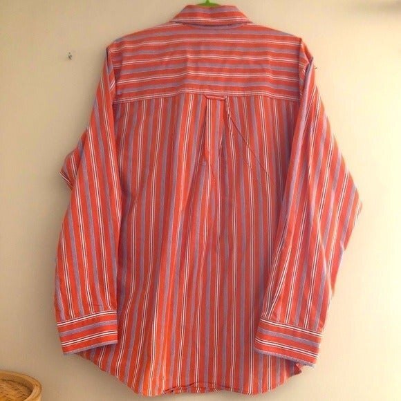 Chaps sz L Easy Care Long Sleeve Button Down Shirt - Picture 2 of 11